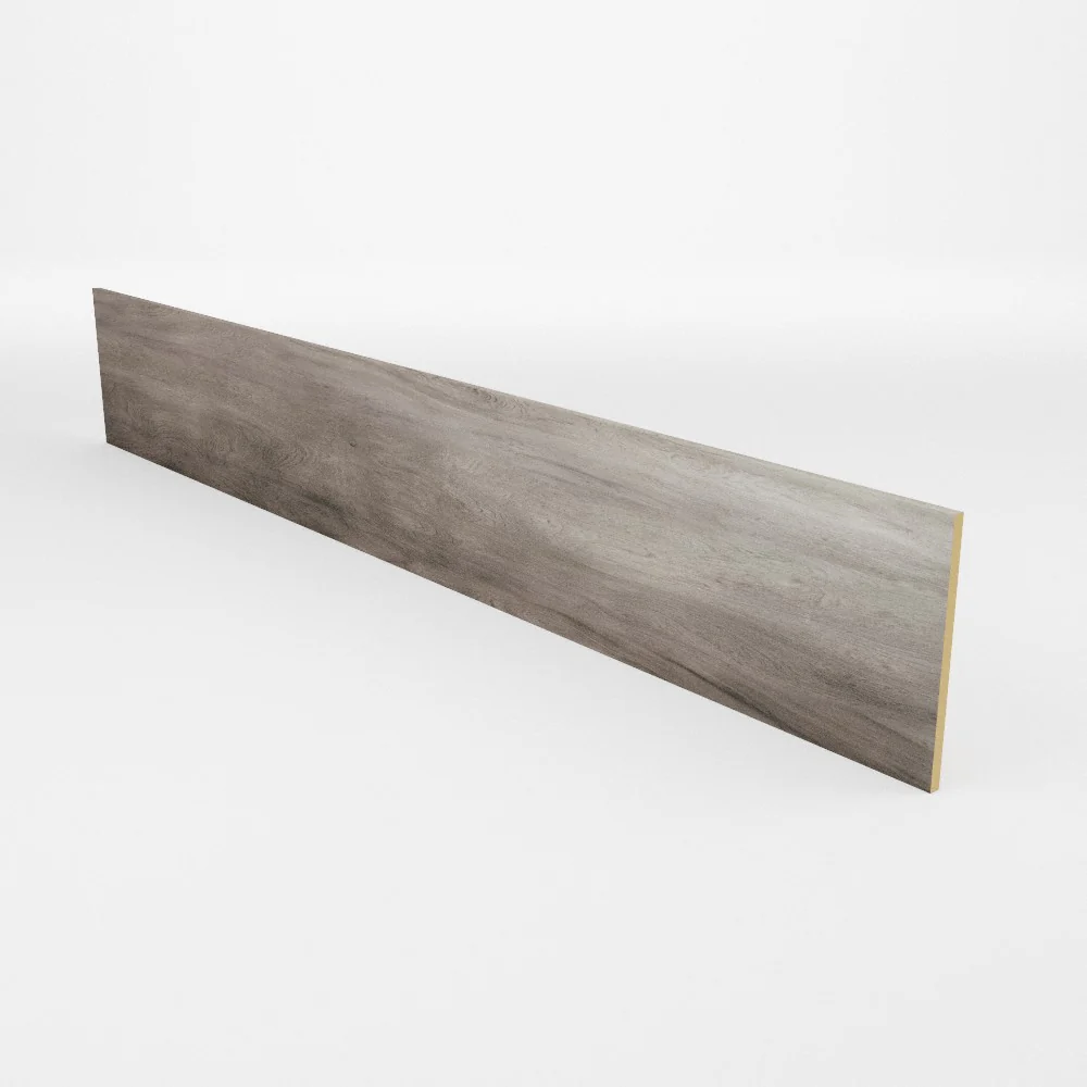 Stormy Gray Oak 48 in. Length Reversible Retrofit Riser