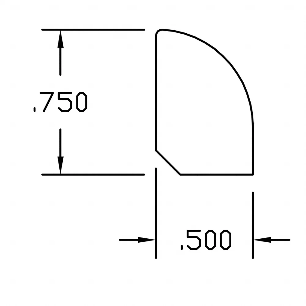 2315-prefinished-bristol-tavern-hickory-3-4-in.-tall-x-0.5-in.-wide-x-6.5-ft.-length-shoe-molding-2.webp Prefinished Bristol Tavern Hickory 3/4 in. Tall x 0.5 in. Wide x 6.5 ft. Length Shoe Molding