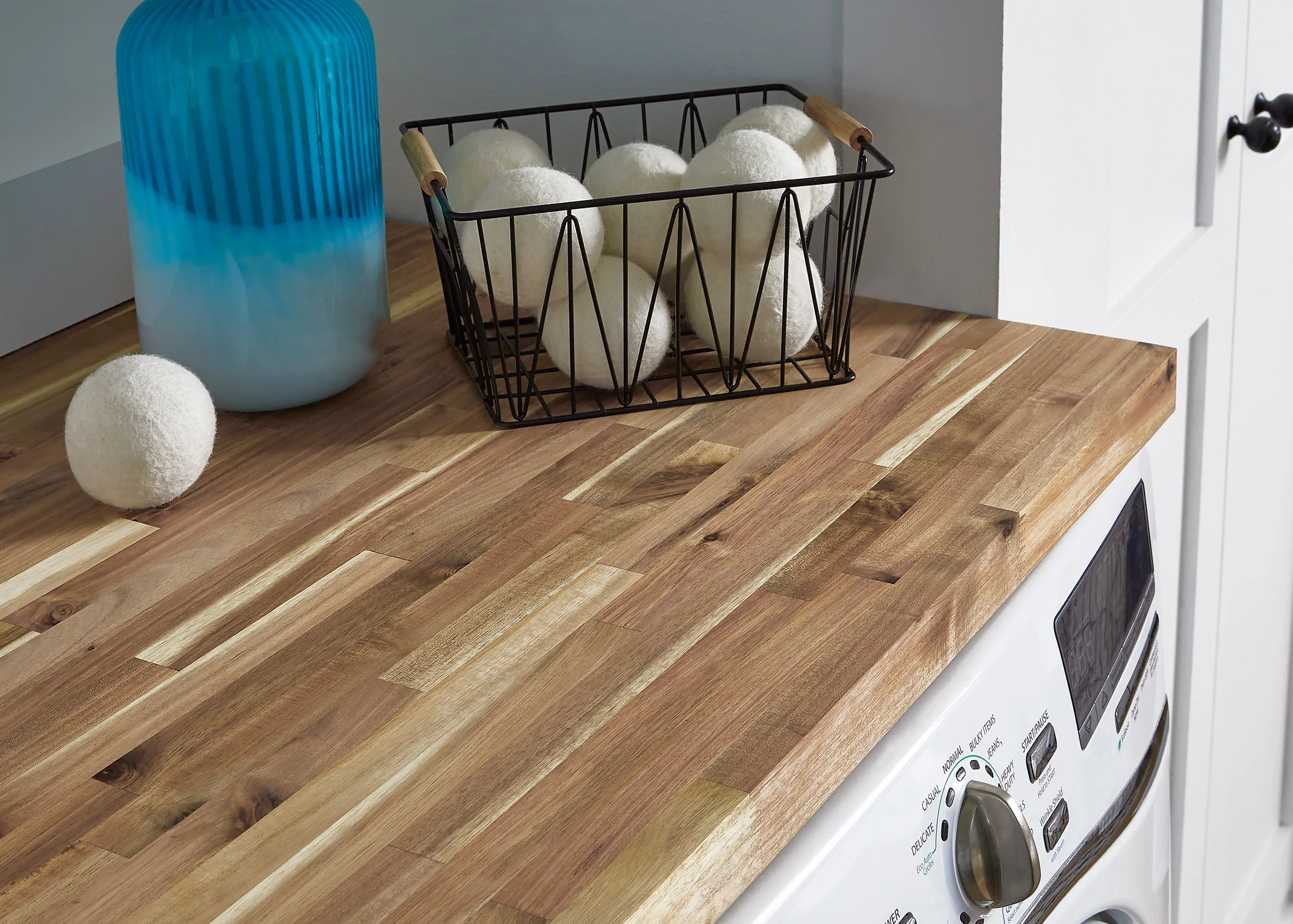 274-unf.-essential-acacia-8-ft.-l-x-25-in.-w-x-1-1-2-in.-thick-solid-butcher-block-countertop-1.webp Unf. Essential Acacia 8 ft. L x 25 in. W x 1-1/2 in. Thick Solid Butcher Block Countertop