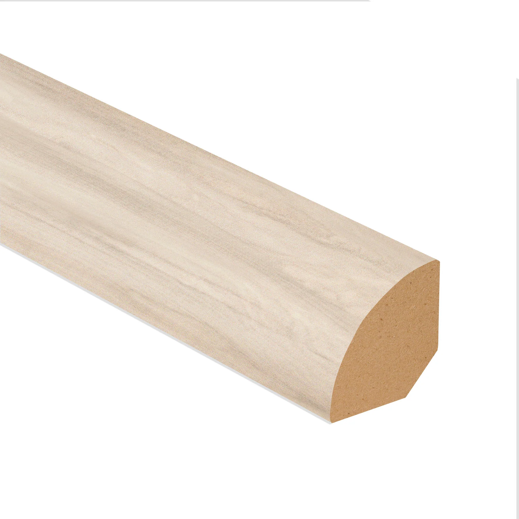Norwegian Walnut .75 in wide x 7.5 ft Length Quarter Round