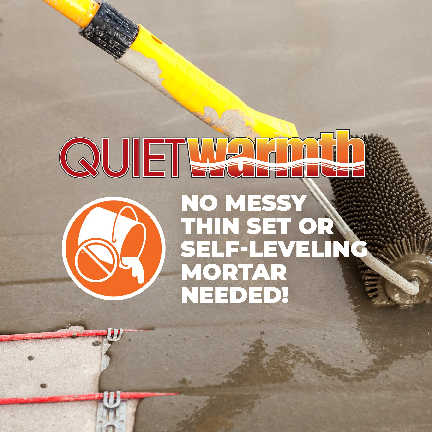 3 ft. W x 5 ft. L 240V Radiant Floor Heating Systems for Laminate, Vinyl, and Floating Floors