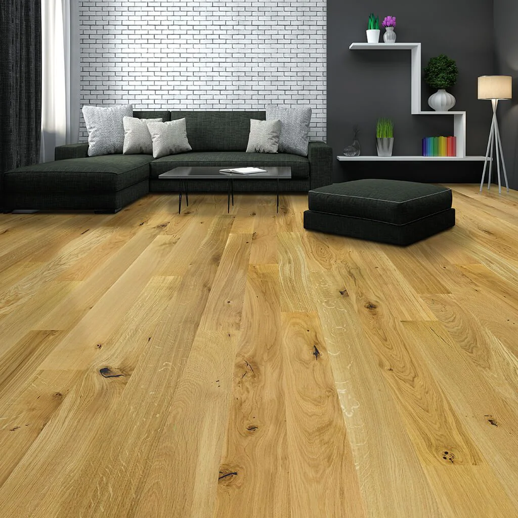 3/4 in. Wilmington White Oak Prefinished Solid Hardwood Flooring 5 in. Wide