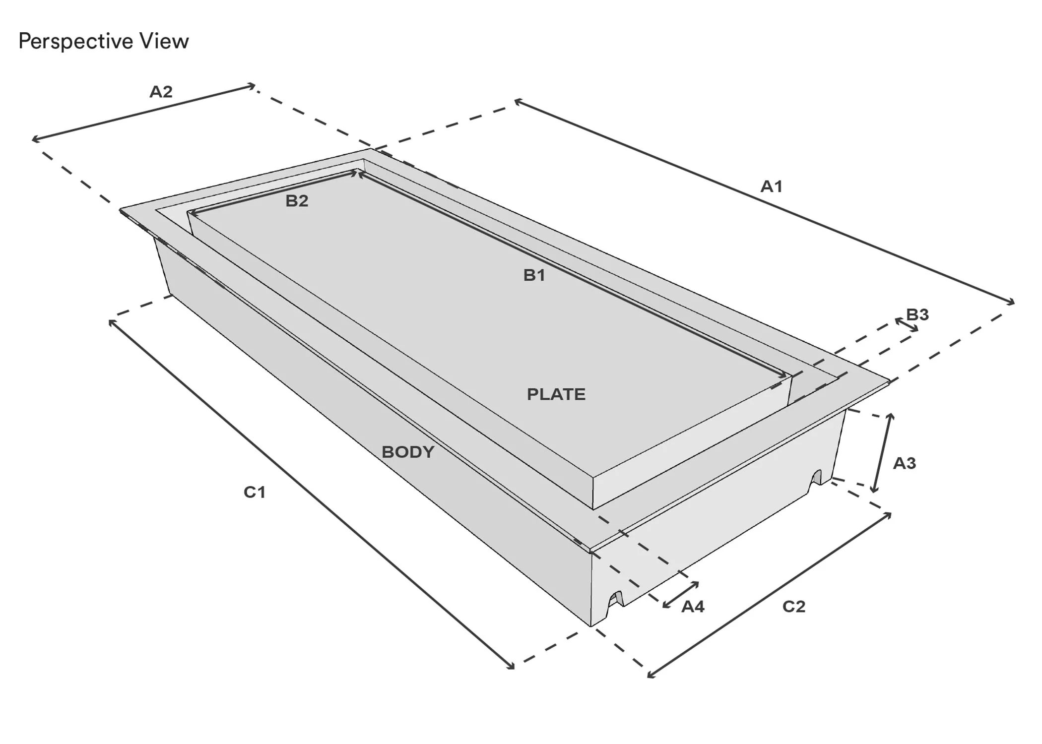 449-4-x10-framed-abs-resin-white-wall-ceiling-register-4.webp 4"x10" Framed ABS Resin White Wall/Ceiling Register