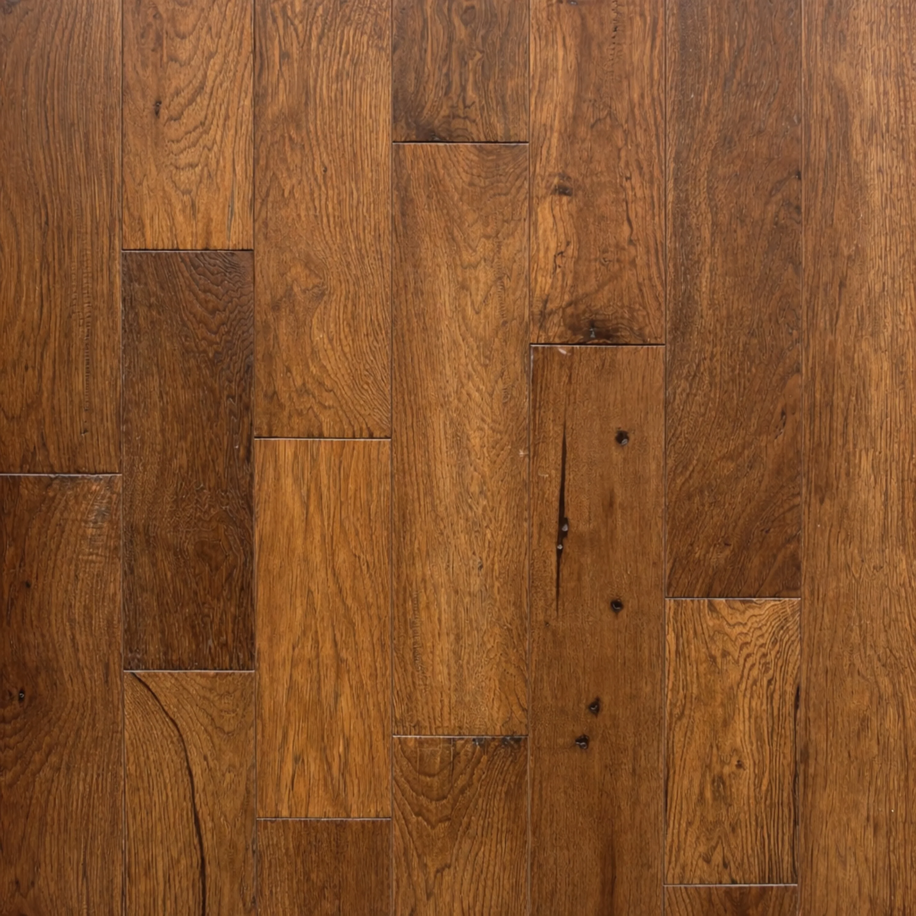 93-3-4-in.-roasted-chestnut-hickory-prefinished-solid-hardwood-flooring-5-in.-wide-1.webp 3/4 in. Roasted Chestnut Hickory Prefinished Solid Hardwood Flooring 5 In. Wide